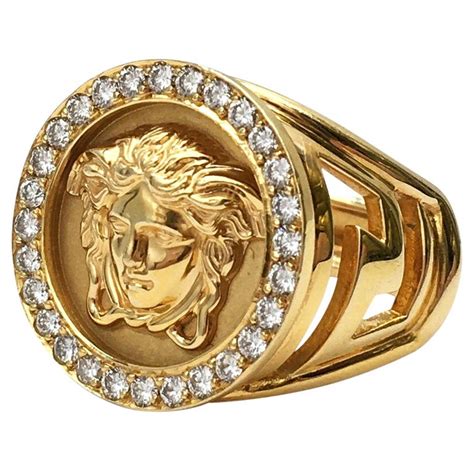 versace mens chains|Versace men's rings for sale.